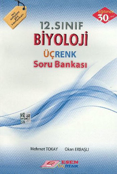 12. Sınıf Biyoloji Üçrenk Soru Bankası kitabı