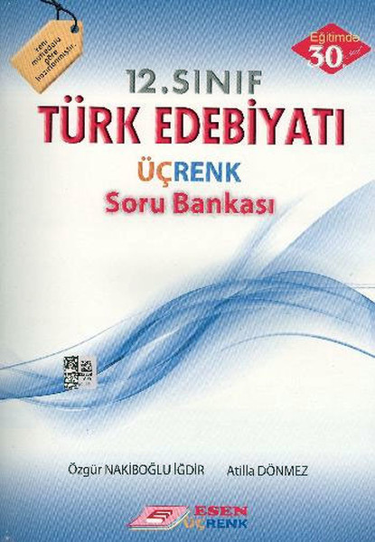 Üçrenk 12. Sınıf Edebiyat Soru Bankası kitabı