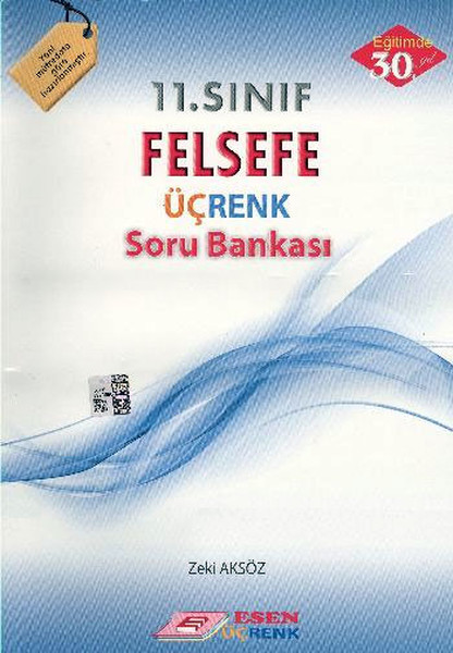 Üçrenk 11. Sınıf Felsefe Soru Bankası kitabı