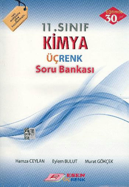 Üçrenk 11. Sınıf Kimya Soru Bankası kitabı