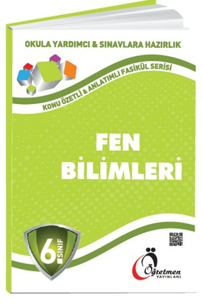 6. Sınıf Fen Bilimleri Konu Anlatımlı Fasikül Serisi kitabı