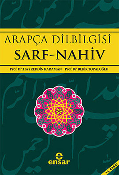 Arapça Dilbilgisi Sarf -Nahiv kitabı