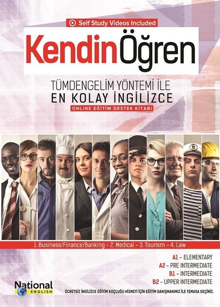 Kendin Öğren-Tümdengelim Yöntemi İle En Kolay İngilizce kitabı