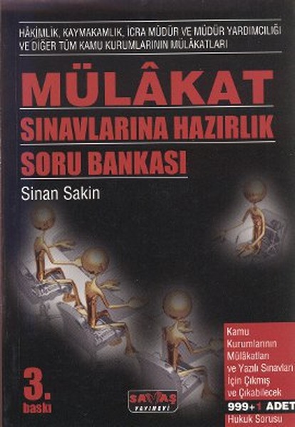 Mülakat Sınavlarına Hazırlık Soru Bankası kitabı