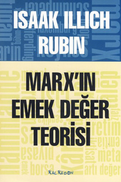 Marx'ın Emek Değer Teorisi kitabı