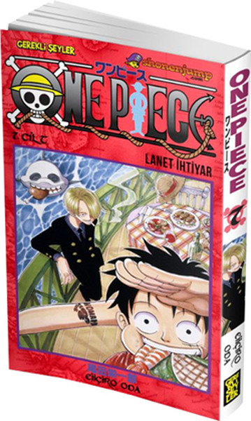 One Piece 7. Cilt Lanet İhtiyar kitabı