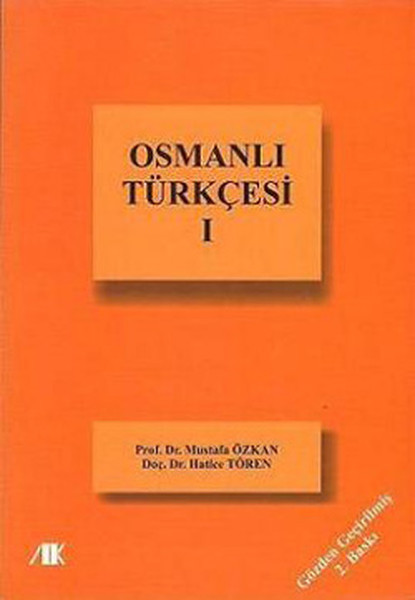 Osmanlı Türkçesi 1 kitabı