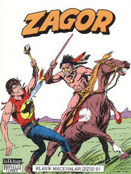 Zagor Klasik Maceralar Dizisi- 61 kitabı