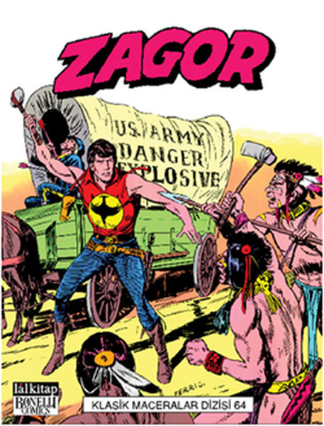 Zagor Klasik Maceralar Dizisi- 64 kitabı