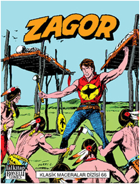 Zagor Klasik Maceralar Dizisi- 66 kitabı