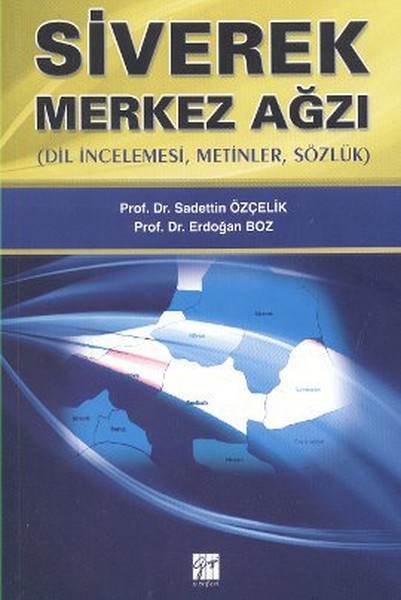 Siverek Merkez Ağzı kitabı