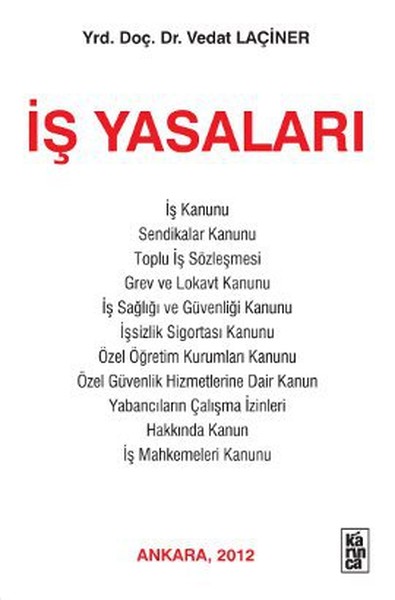 İş Yasaları kitabı