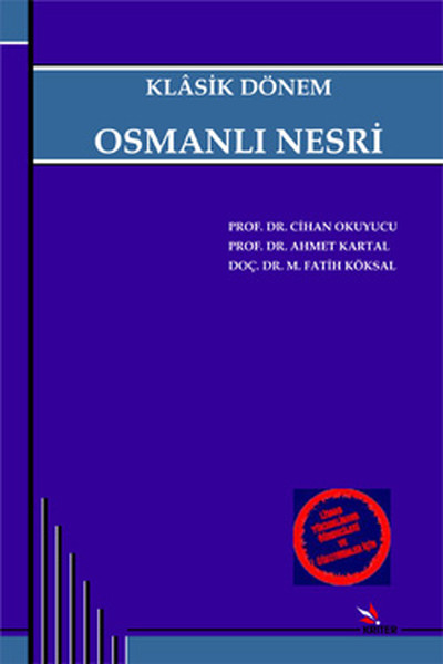 Klasik Dönem Osmanlı Nesri kitabı