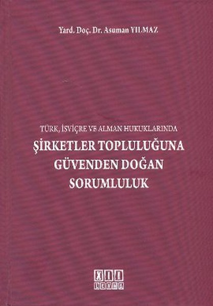 Şirketler Topluluğuna Güvenden Doğan Sorumluluk kitabı