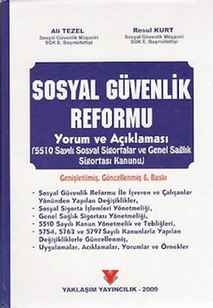 Sosyal Güvenlik Reformu (Yorum Ve Açıklamalı)  kitabı